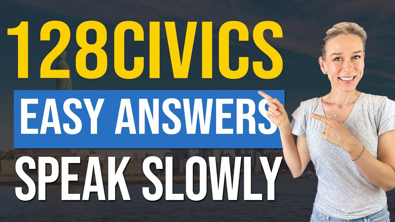 USCIS 128 Civics Questions and answers IN ORDER v1 | 2025 version Civics Test | US Citizenship