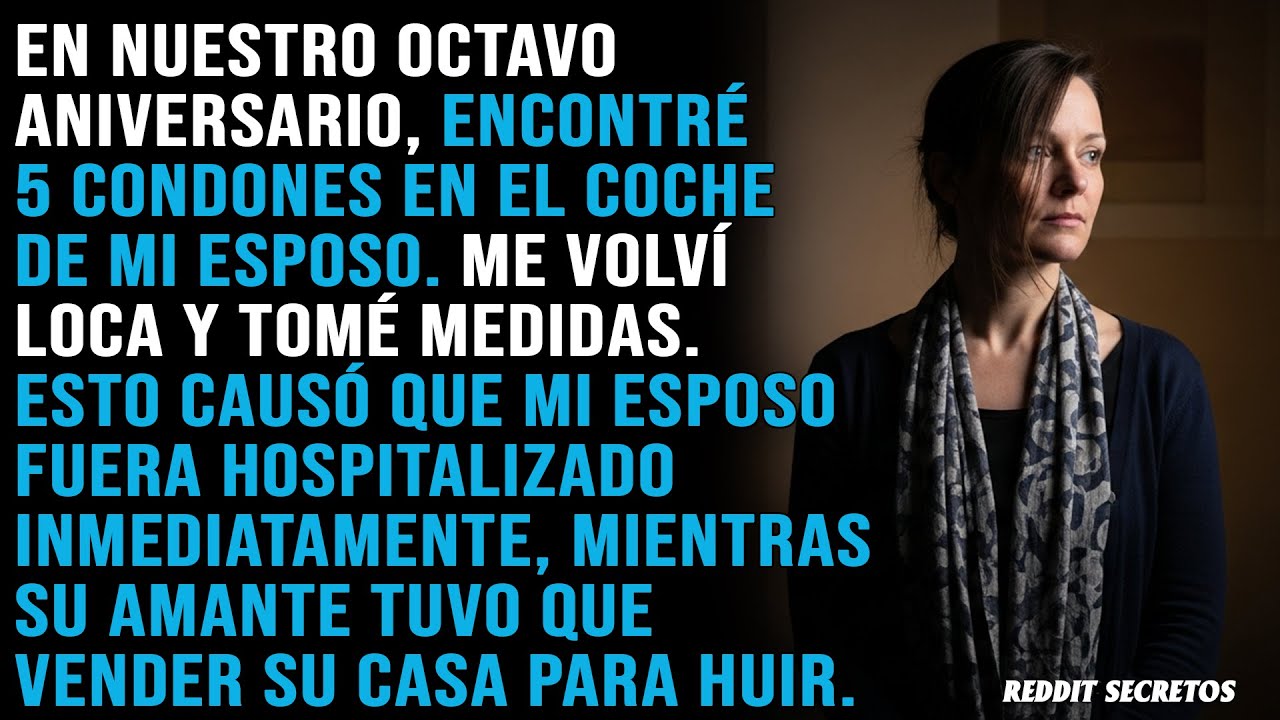 En nuestro aniversario, encontré 5 condones en el coche de mi esposo: su amante lo llevó al hospital
