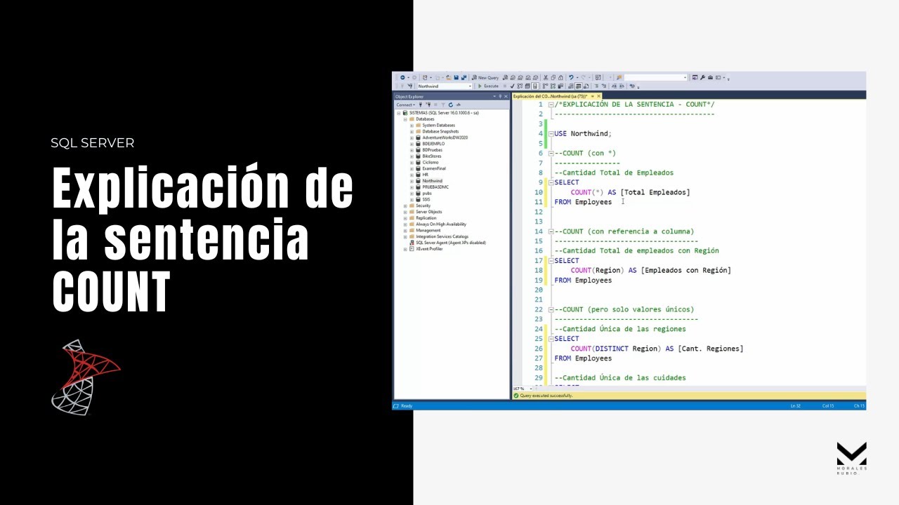 Explicación de la Sentencia COUNT - SQL Server 🗂️