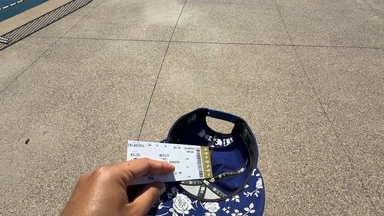 Free ticket to the ball game