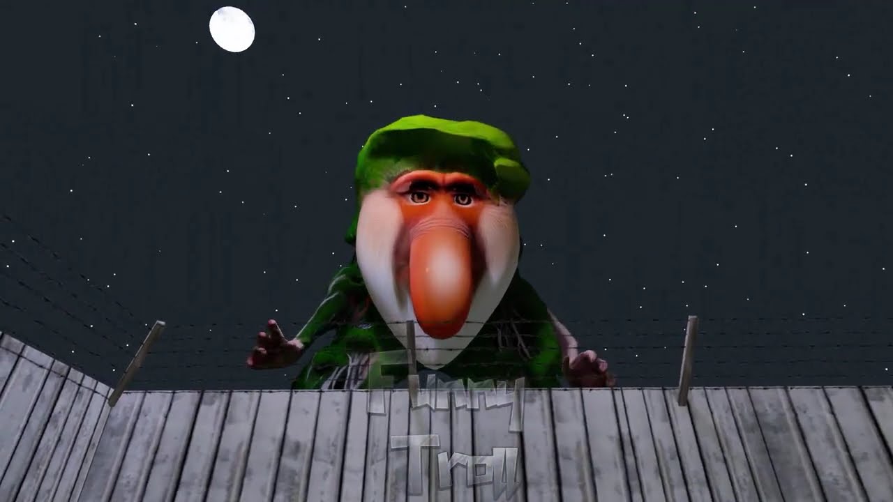 All Brainrot Bosses Mode in Granny Old House Animation Full Gameplay