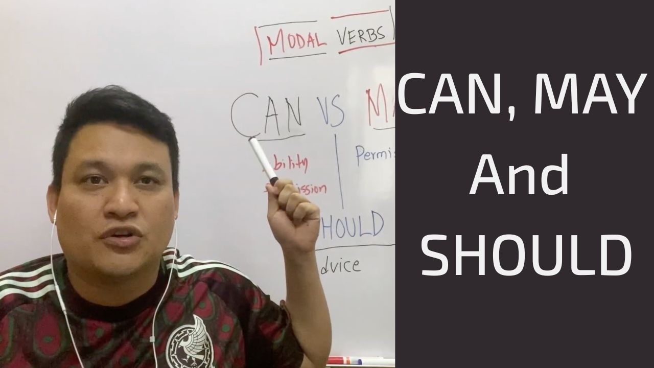 Adverbios Modales: CAN, MAY, SHOULD!