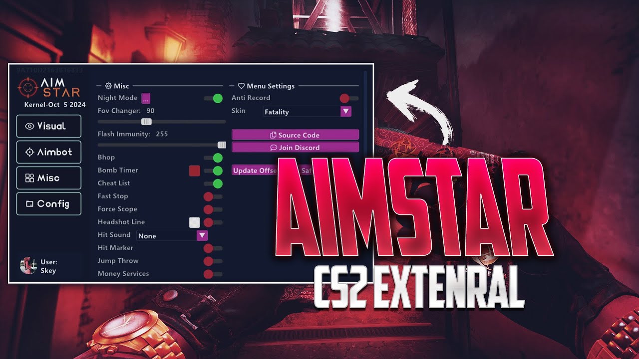 The Best FREE CS2 Cheat External | AimStar CS2 (Download)