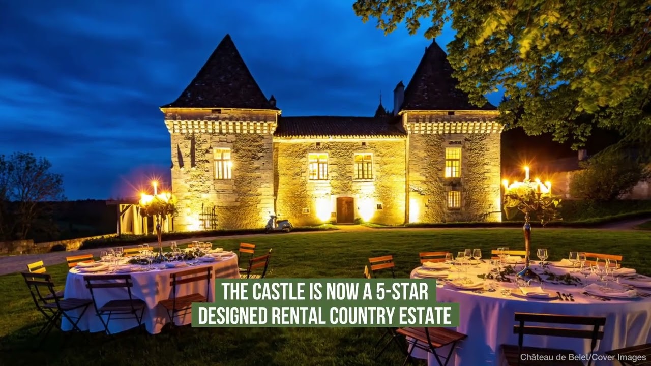 Chateau de Belet, 15th Century SW France Private Country Estate Restored With A Sustainable Twist