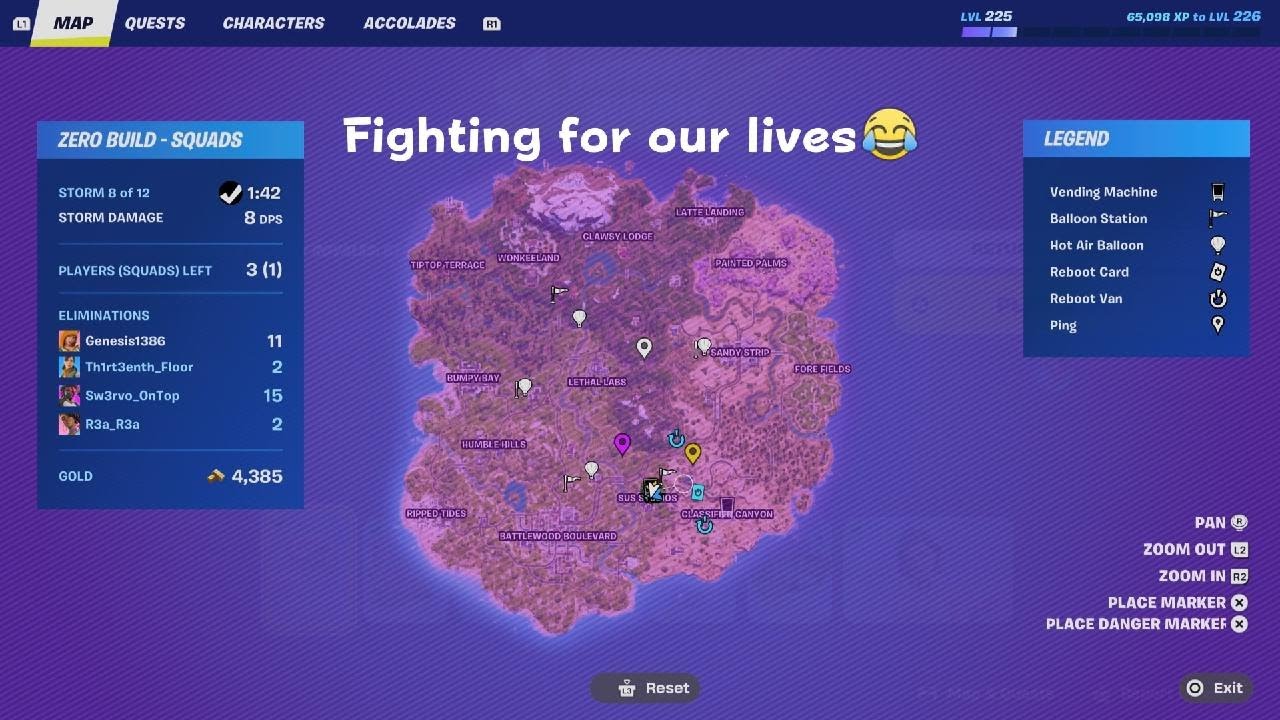 Fortnite girl squad - winning again