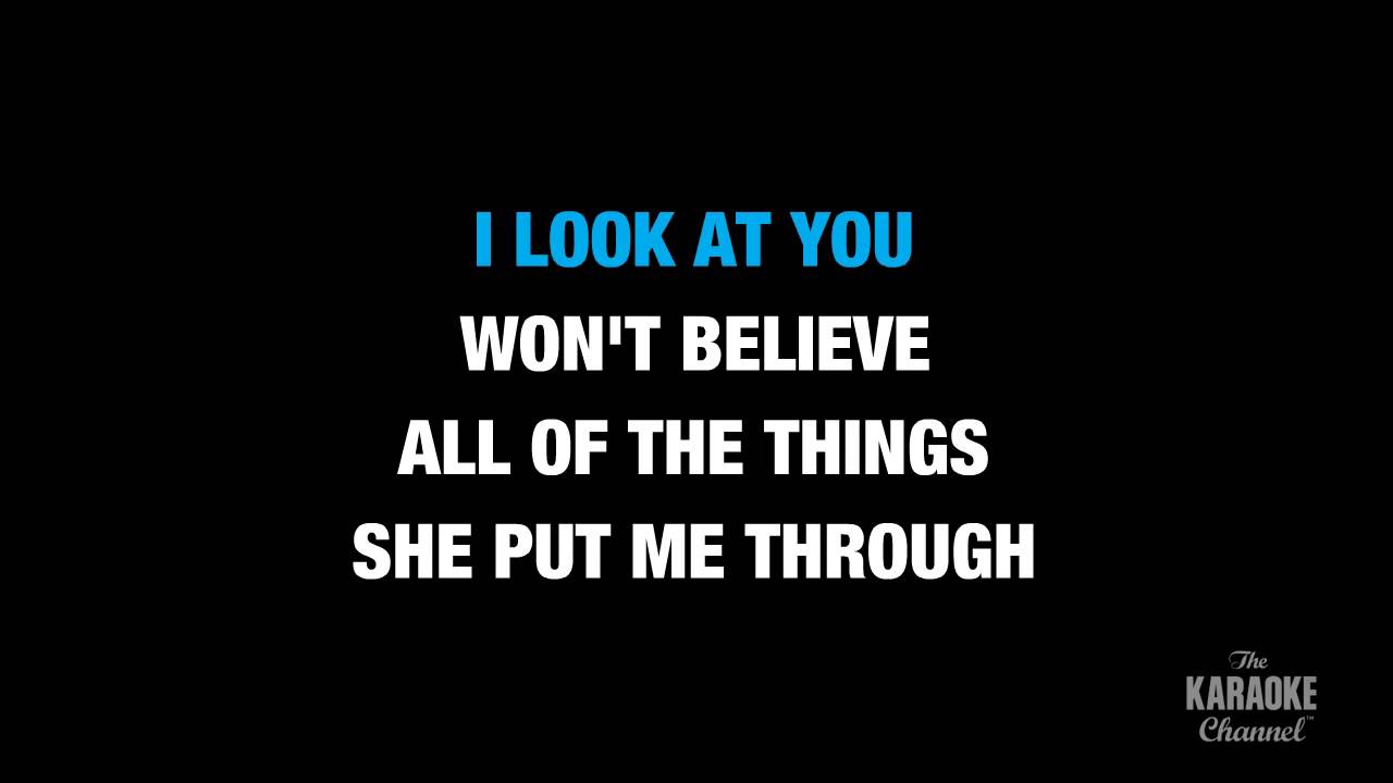 U Remind Me (Radio Version) in the Style of 