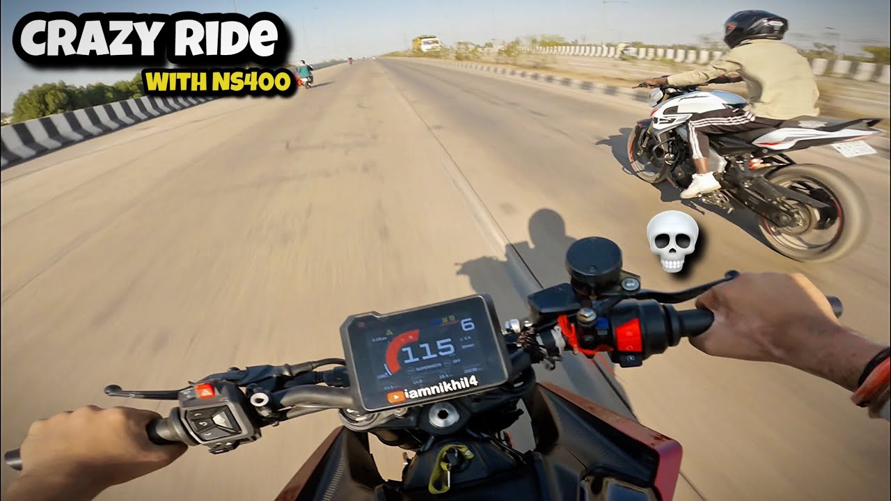 FULL TO CRAZY RIDE WITH GROUP | NS400 DUKE 250 | NS400 Crash 