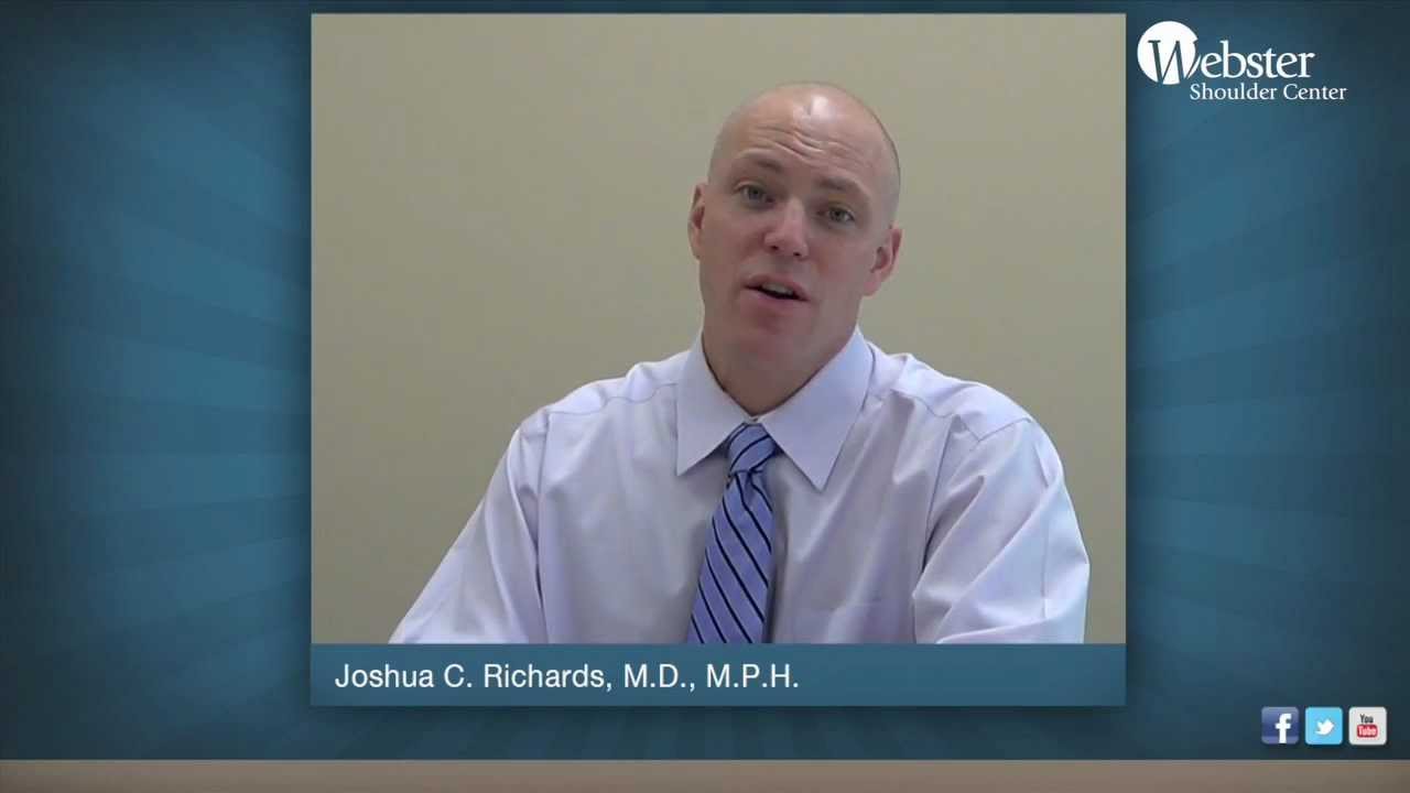 Dr. Joshua C. Richards - Orthopedic Surgeon | Shoulder Arthroscopy Post-Operative Care