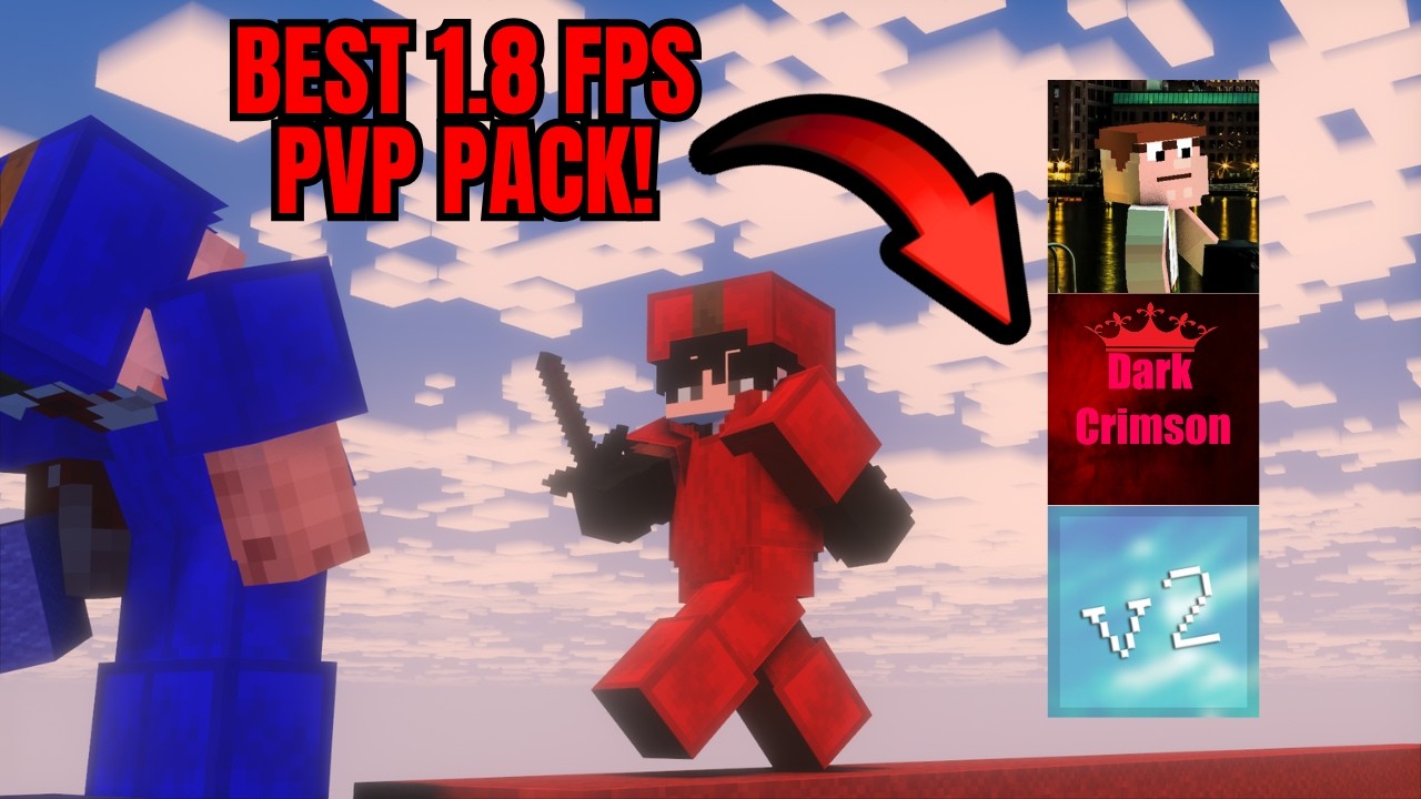 TOP 3 BEST 1.8.9 FPS & PVP PACKS! (Bedwars)