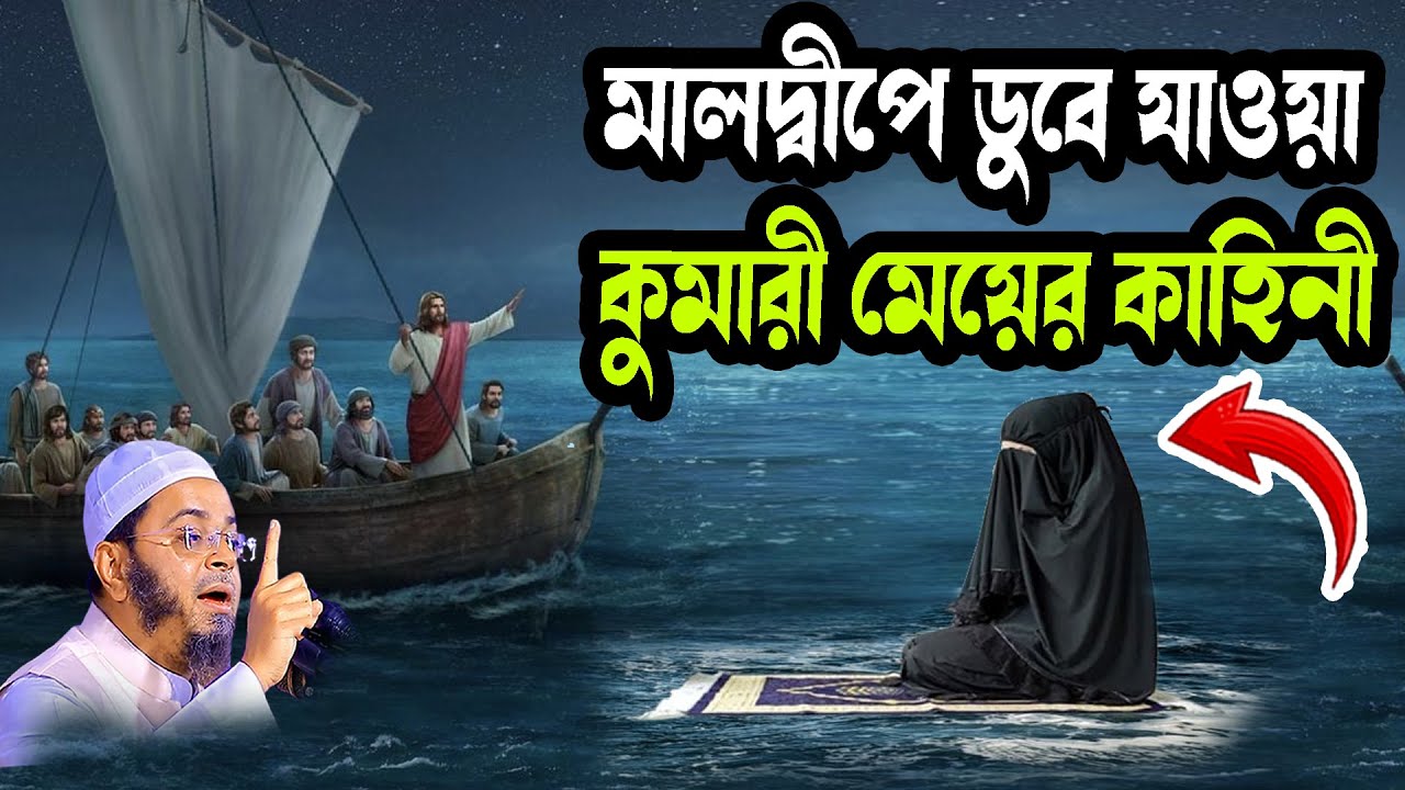 মালদ্বীপে ডুবে যাওয়া কুমারী মেয়ের কাহিনী নাসির উদ্দিন আনসারী ওয়াজ Mufti Nasir Uddin Ansari Waz 2026