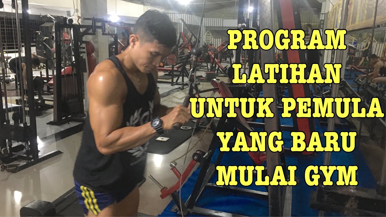 Pola Latihan Untuk Fitness Pemula di Gym