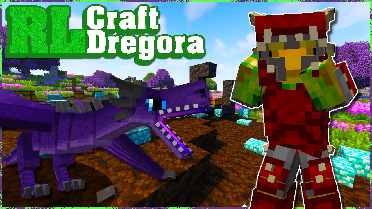 Отношения Киви и драконов непростые... | RLCraft Dregora S2