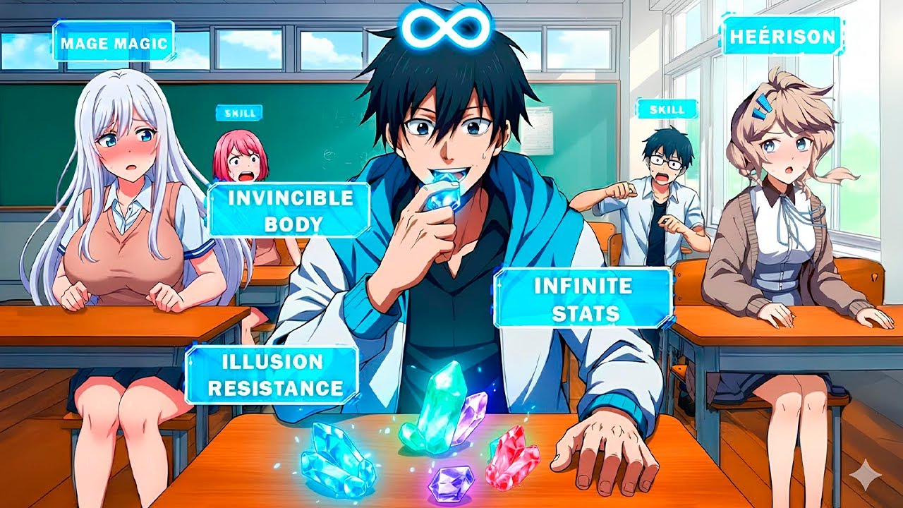 Il Obtient des Compétences Infinies en Mangeant des Gemmes !