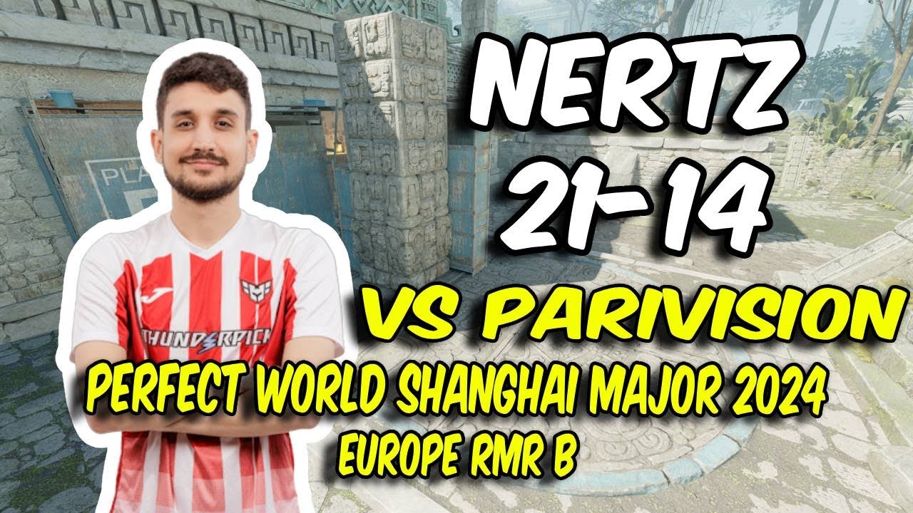 HEROIC NertZ (21/14) vs PARIVISION (Ancient) Perfect World Shanghai Major 2024 Europe RMR | CS2 POV