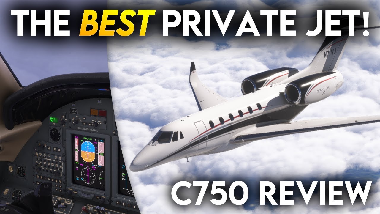 The BEST Private Jet in MSFS? FlightFX C750 Citation X Review