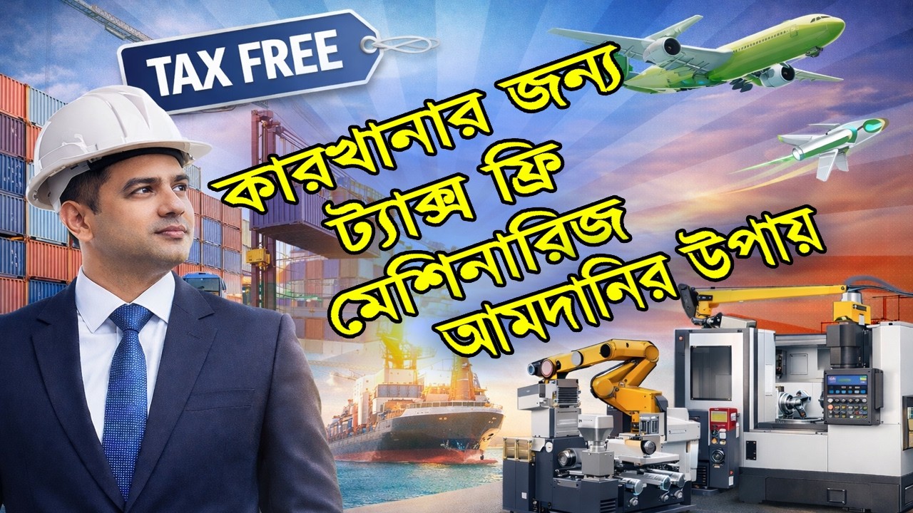 How to Import TAX Free Machine in Bangladesh