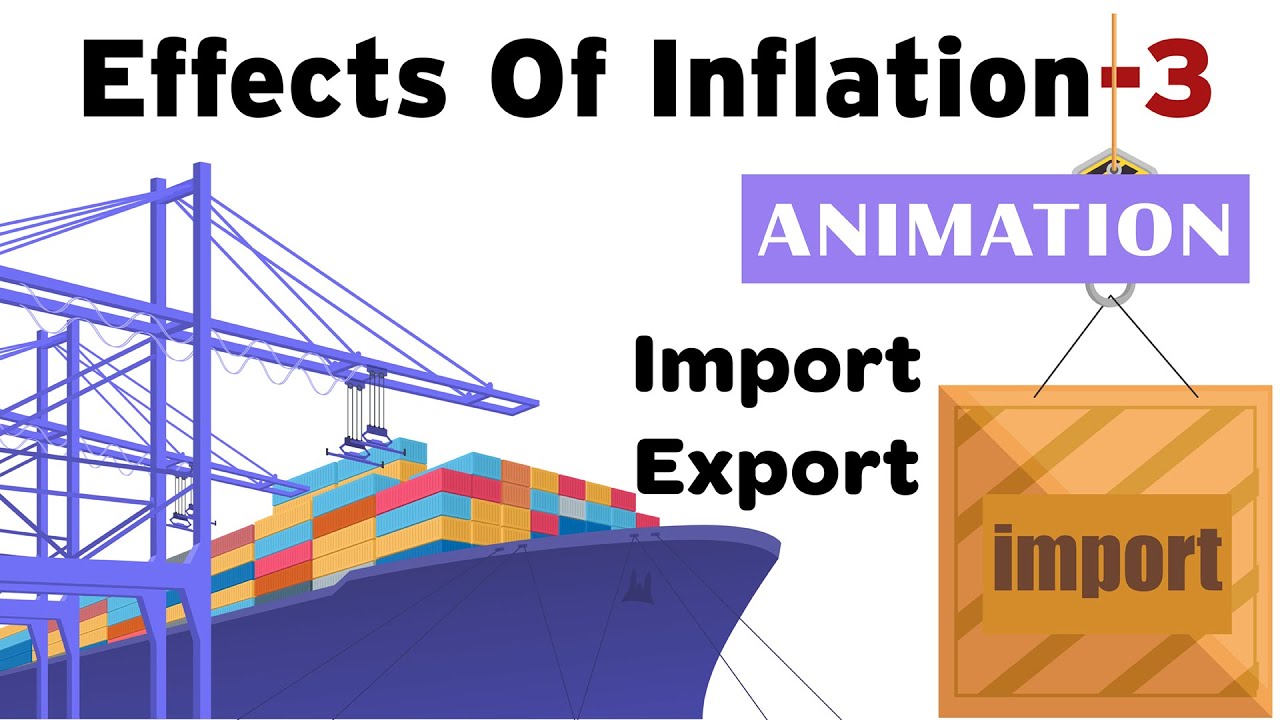Effects of Inflation (3/4): on Exchange Rate, Exports, Imports and Trade Balance : For UPSC