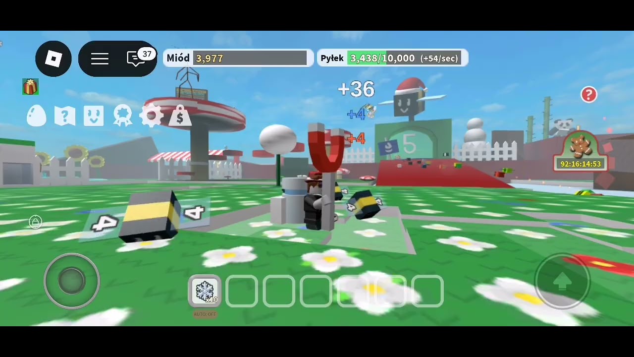 Gram w bee swarm symulator w roblox 