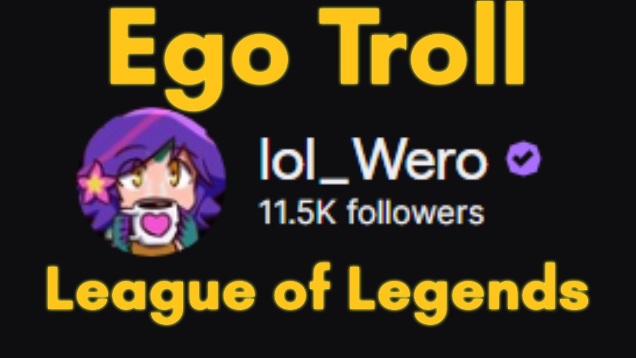 Popular League of Legends Streamer lol_Wero is a Toxic Game Inter