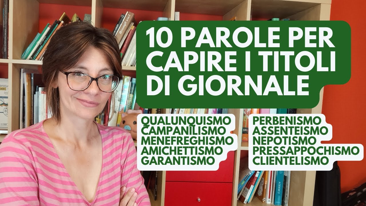 Lezione di italiano avanzato: 10 parole per capire i titoli di giornale