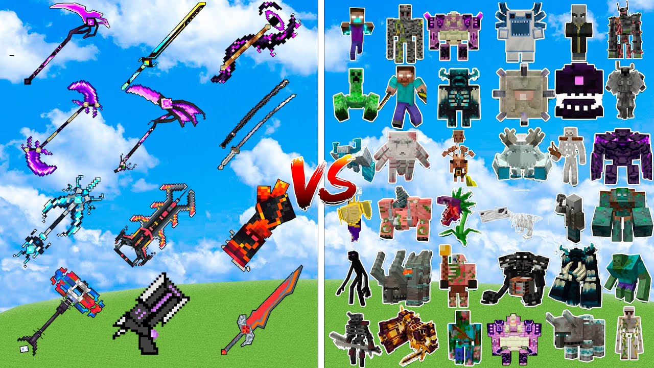 What Magic Weapon Can Defeat The Most Bosses in Minecraft?