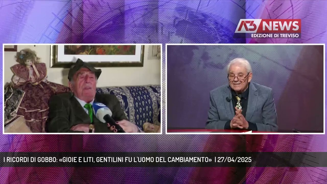 I RICORDI DI GOBBO: «GIOIE E LITI, GENTILINI FU L'UOMO DEL CAMBIAMENTO»  | 27/04/2025