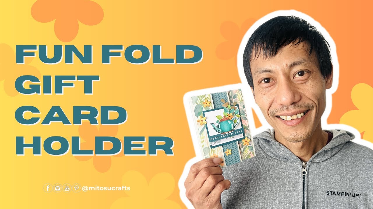 Learn How to Make A Fun Fold Gift Card Holder