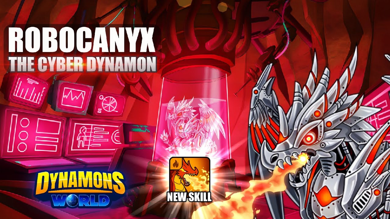 ROBOCANYX | The ROBOT Dynamon |Dynamons World #dynamonsworld #dynamons #new