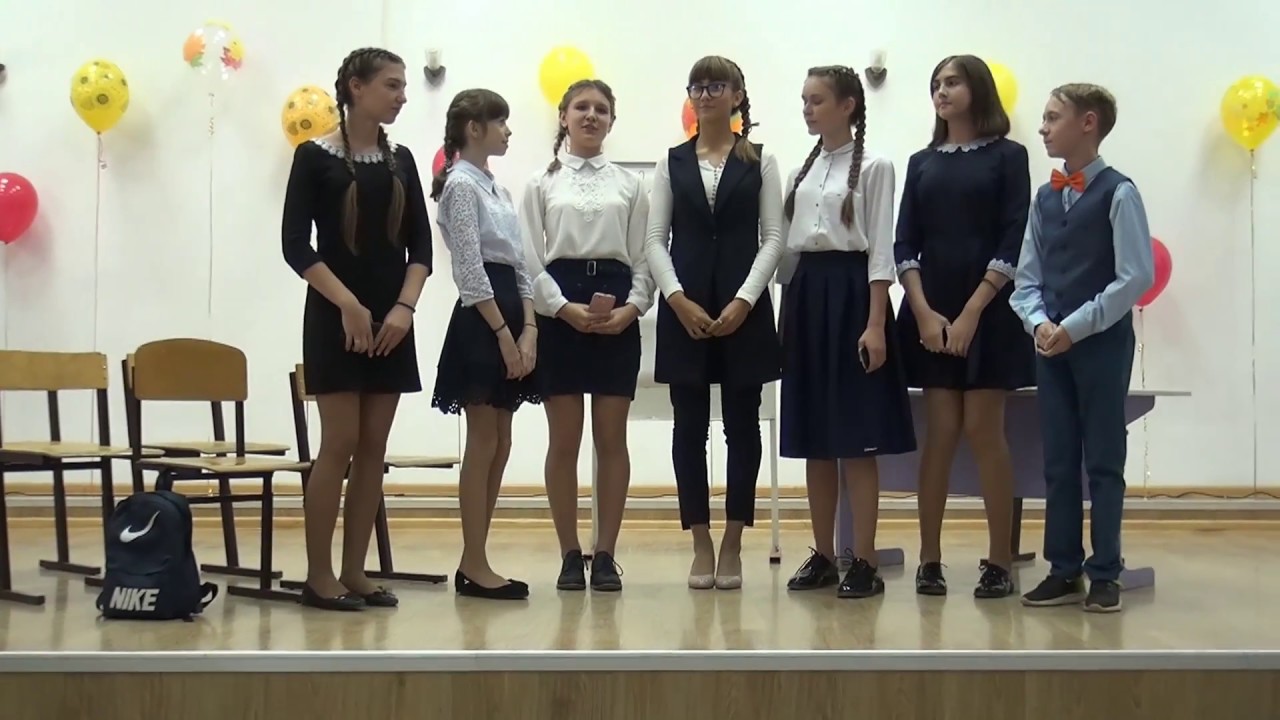 День учителя, шк.№9, г.Аткарск