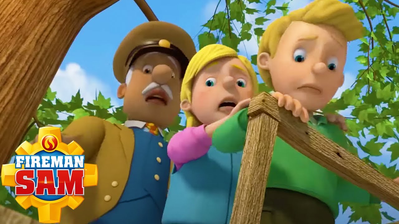 Scared of heights! | Fireman Sam Official | Cartoons for Kids
