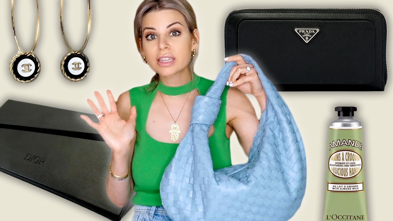 What's In My Bag | Bottega Veneta Jodie (New DIOR Sunnies, New CHANEL Earrings)