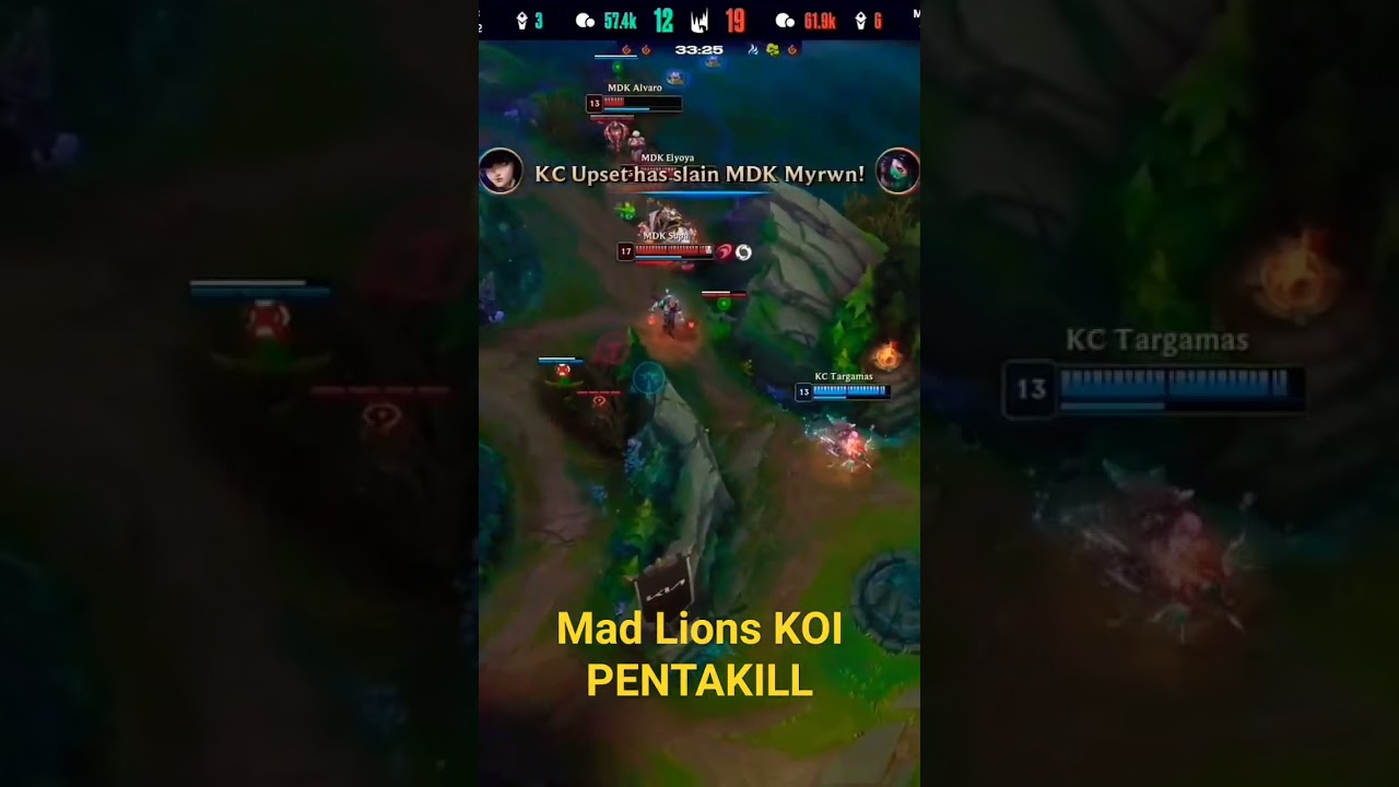 Mad Lions KOI vs Karmine Corp PENTAKILL Supa 