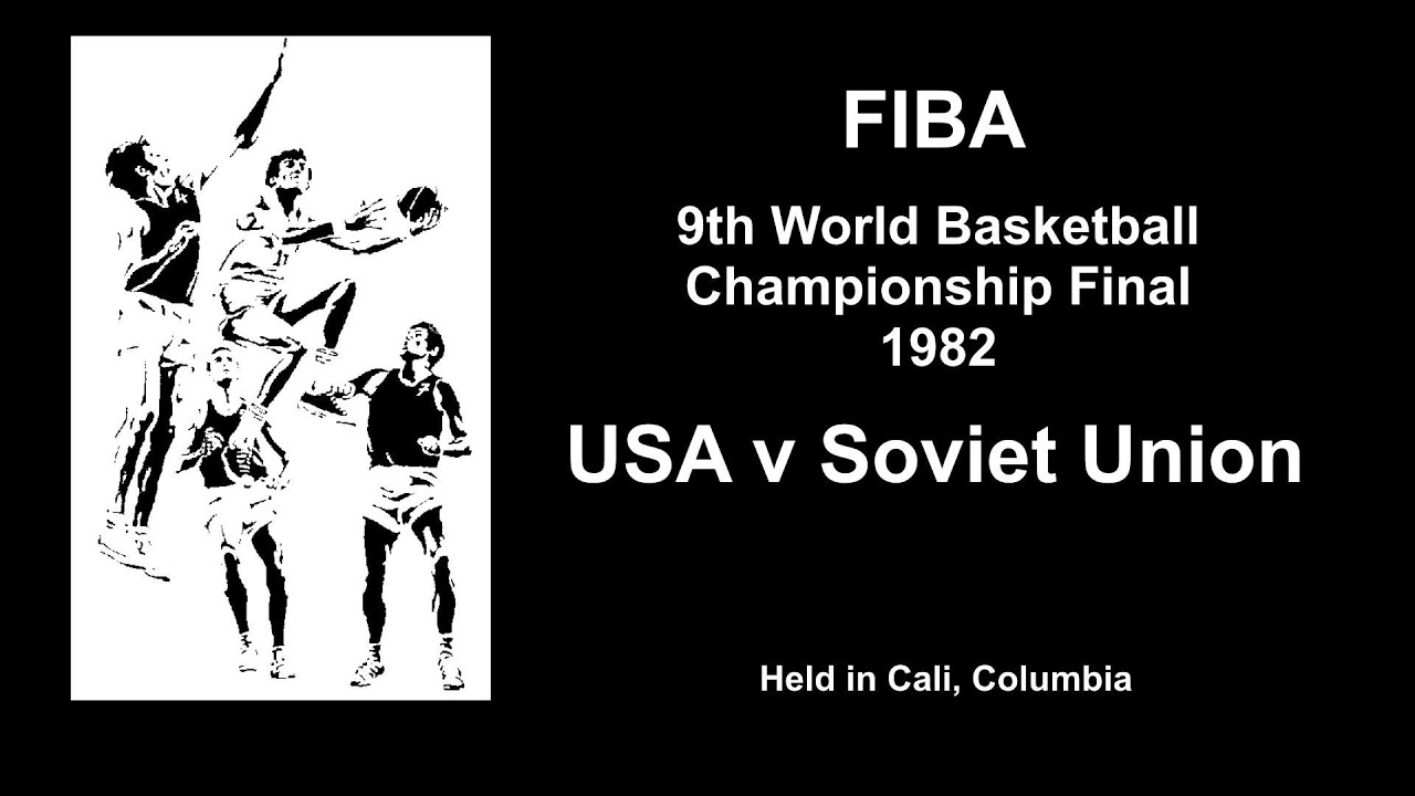 1982 FIBA 9th World Championship Final, USA v Soviet Union