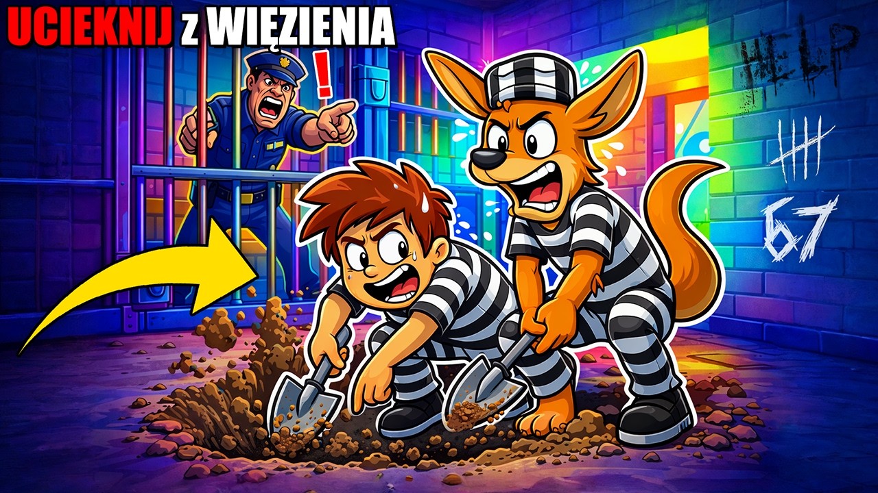UCIEKNIJ Z WIĘZIENIA w ROBLOX!