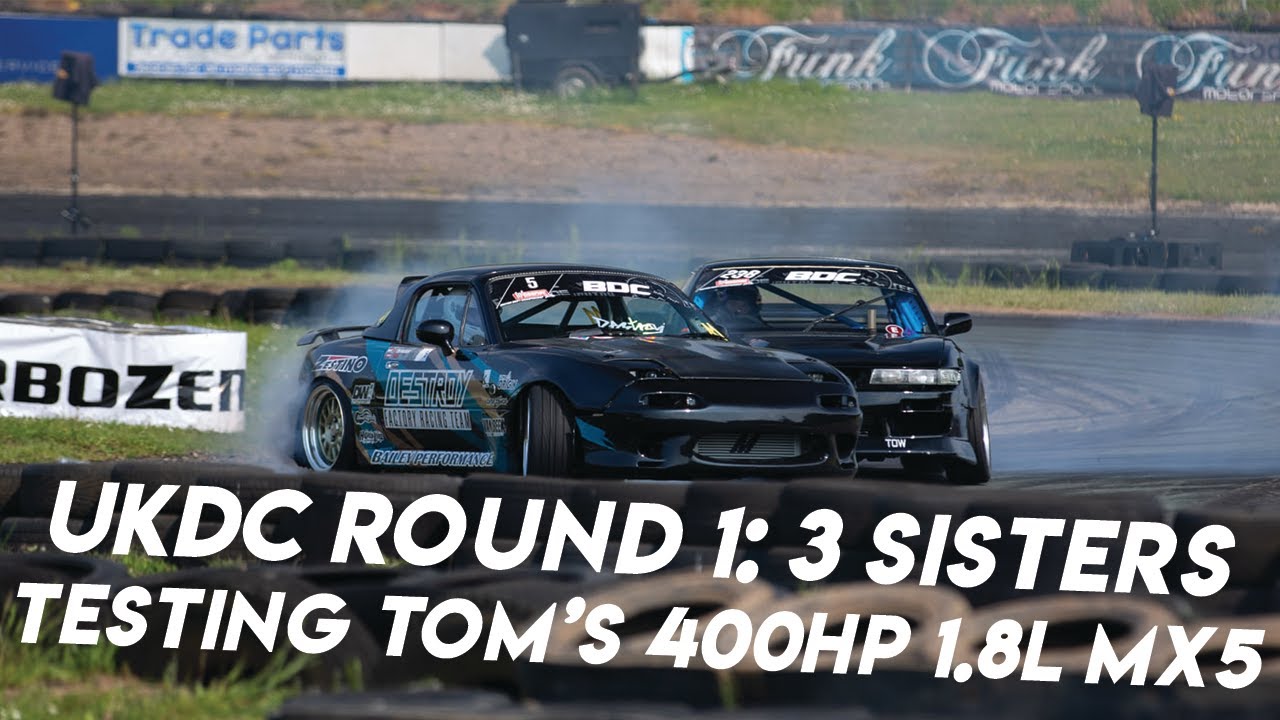 400hp MX5 with K-Miata gearbox conversion | UK Drift Championship
