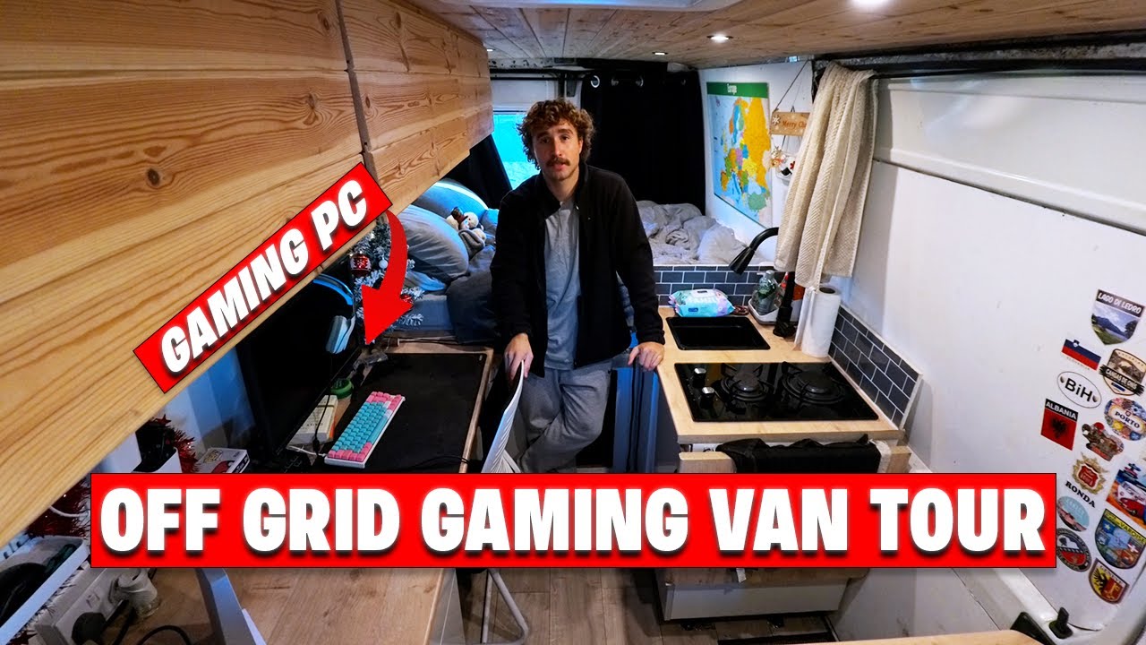 The Ultimate Budget VANLIFE GAMING Tour | Off Grid Gaming