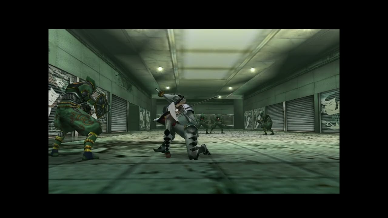 Shinobi PS2- 3-A IL Moritsune Speedrun- 03'35