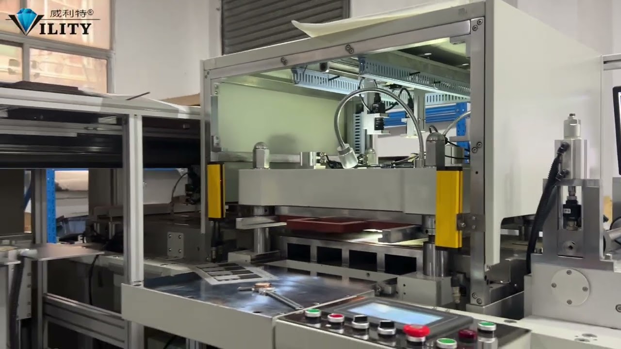 Automatic CCD Die Cutting Machine for Graphic Overlays