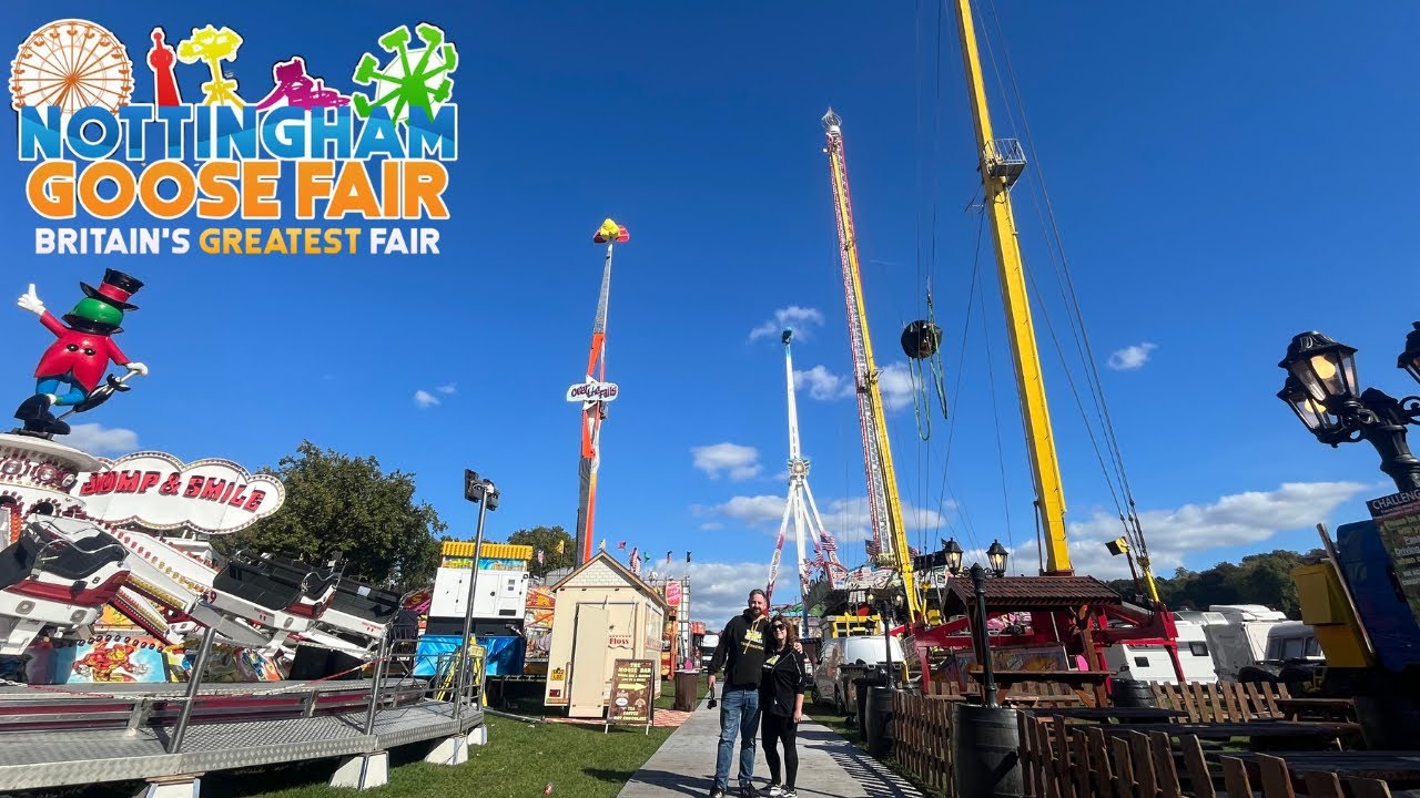 Full Walk Around Nottingham Goose Fair 2025