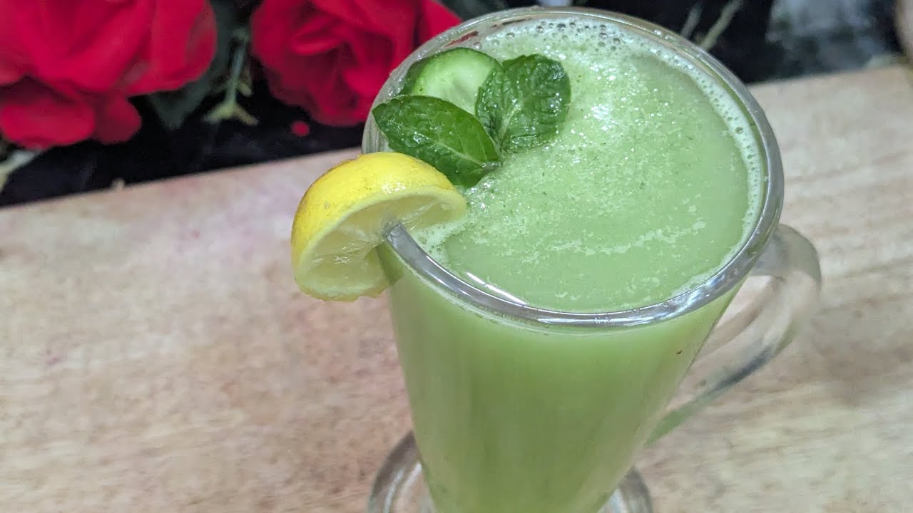 Cucumber and mint detox drink | for weight loss and good metabolism | AinaaZ kitchen 