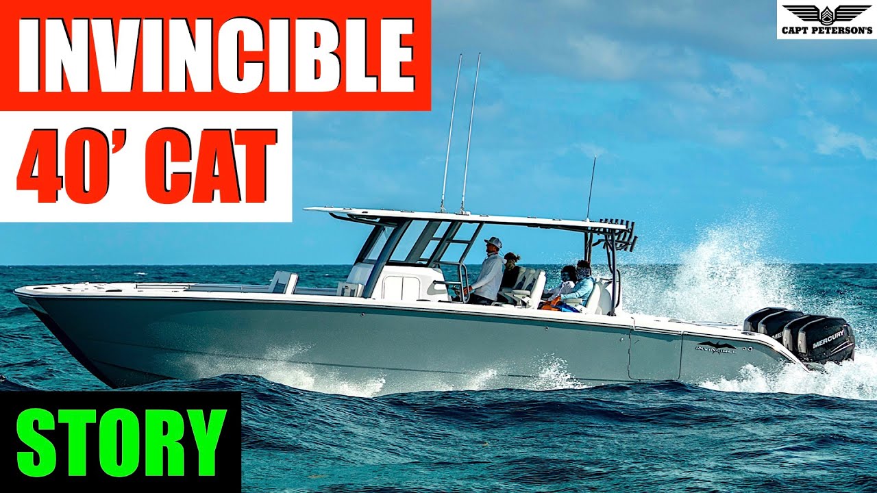 INVINCIBLE 40' CATAMARAN - STORY