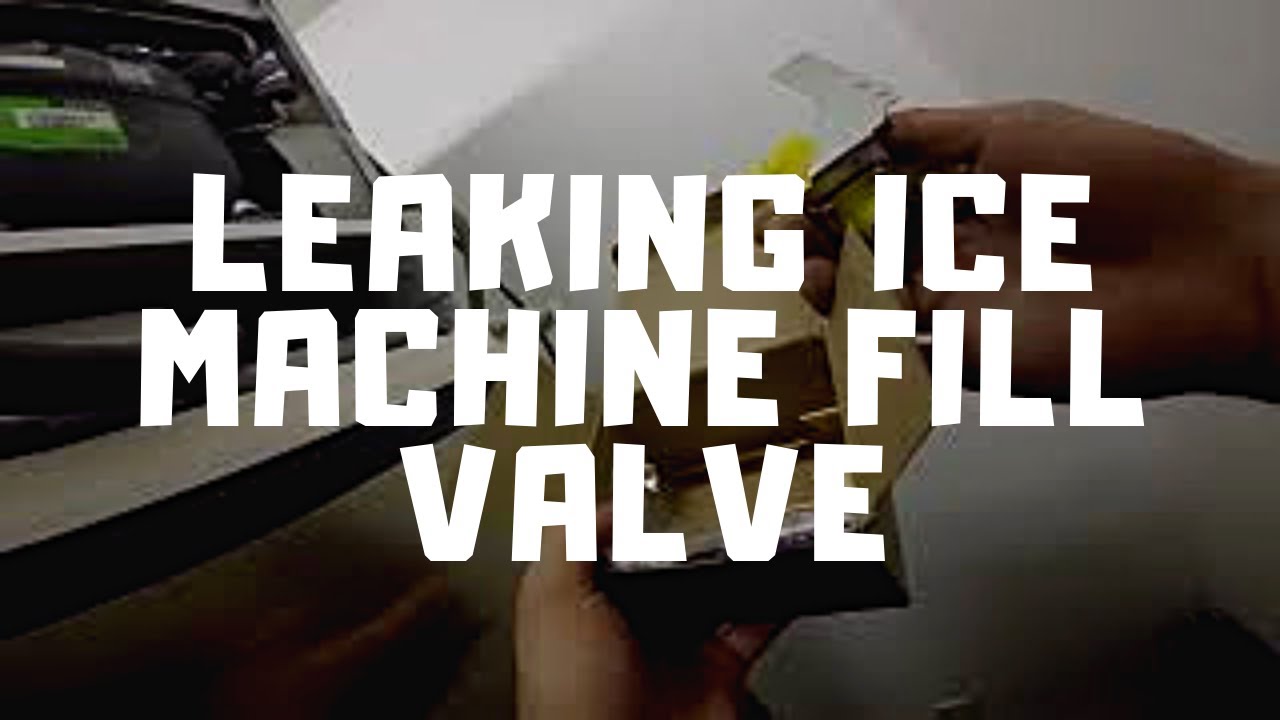 💦 Manitowoc Ice Machine Leak -Bad Fill Valve Repaired - Hvac Vlog