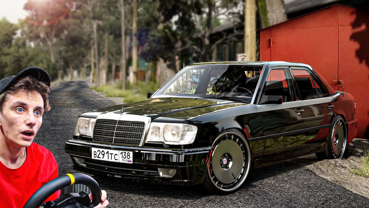 25 ЛЕТ в ГАРАЖЕ ! Mercedes W124 - Капсула Времени | РП ПЕРЕКУП В БИМКЕ | BeamNG.drive