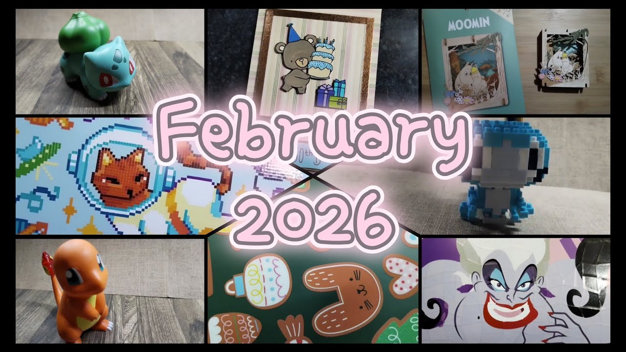 My February Crafting Completes and WIP's