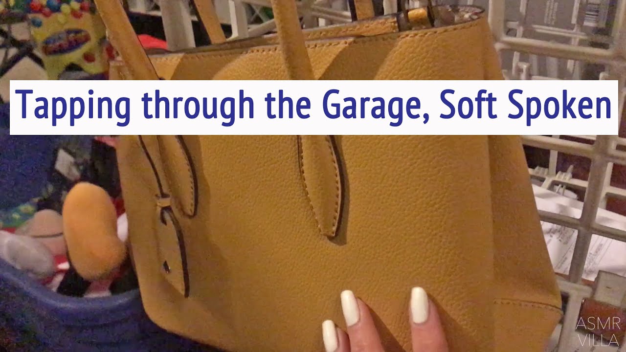 ASMR * Garage Walk-Through! * Tapping & Scratching * Fast Tapping * Soft Spoken * ASMRVilla