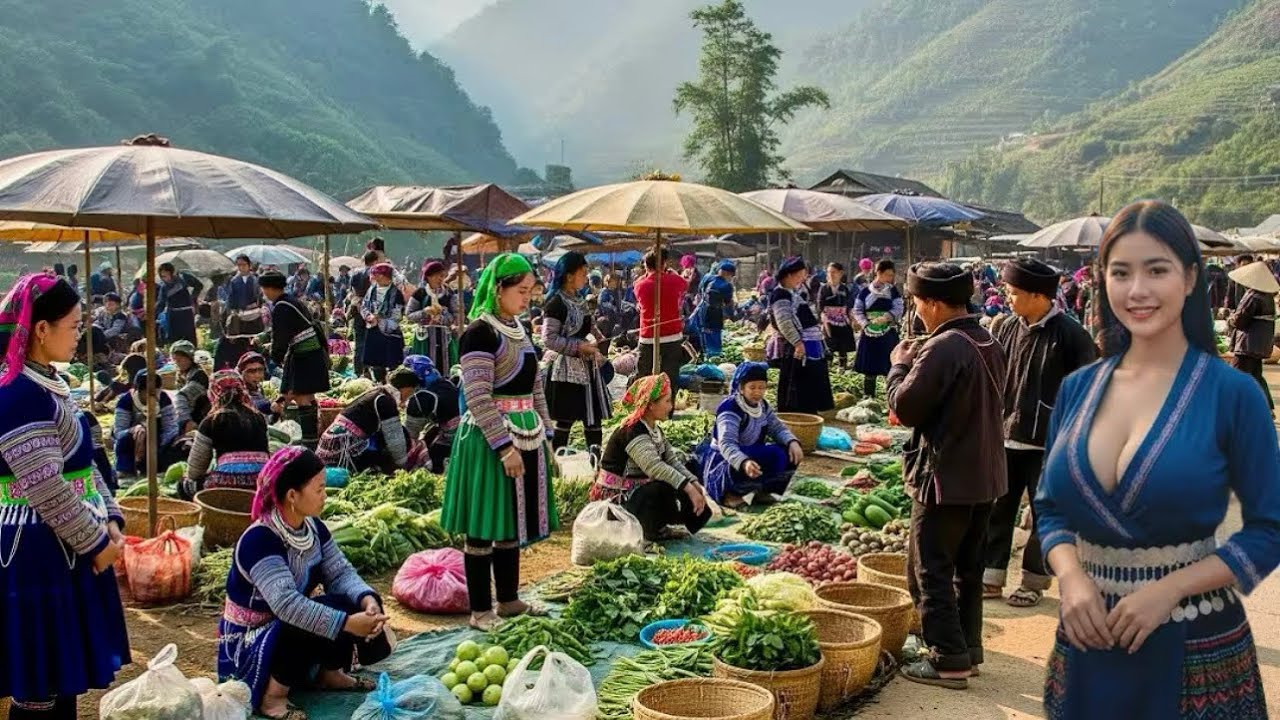 Vietnam Highlands Market, Experience The Interesting Food 