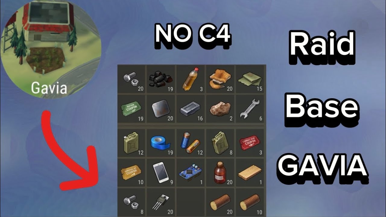 RAID BASE GAVIA | OPEN ALL CHEST | Last Day on Earth: Survival