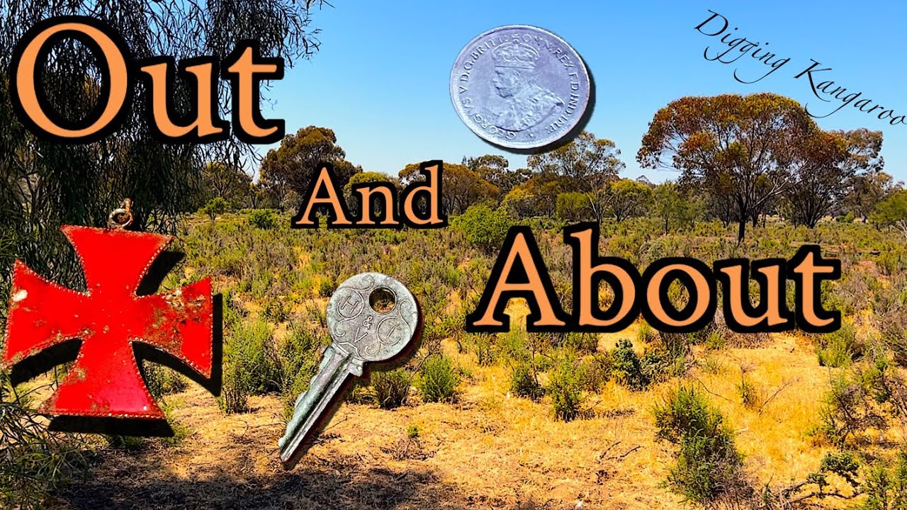 Metal detecting Australia, old settlement and school site