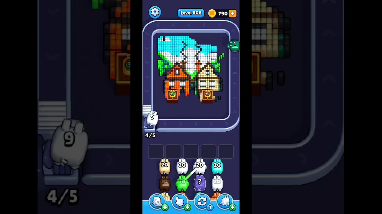Pixel Flow Level 808 walkthrough (no commentary)
