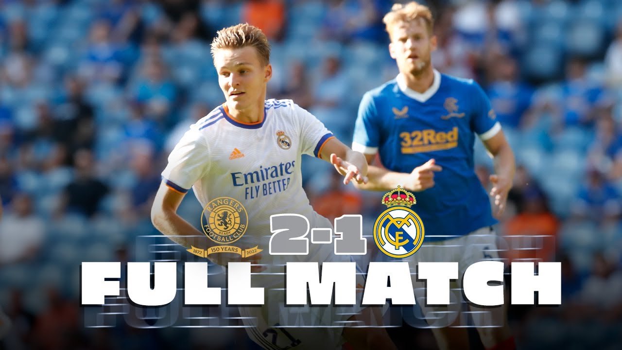 FULL MATCH | Rangers 🆚 Real Madrid | First pre-season friendly!
